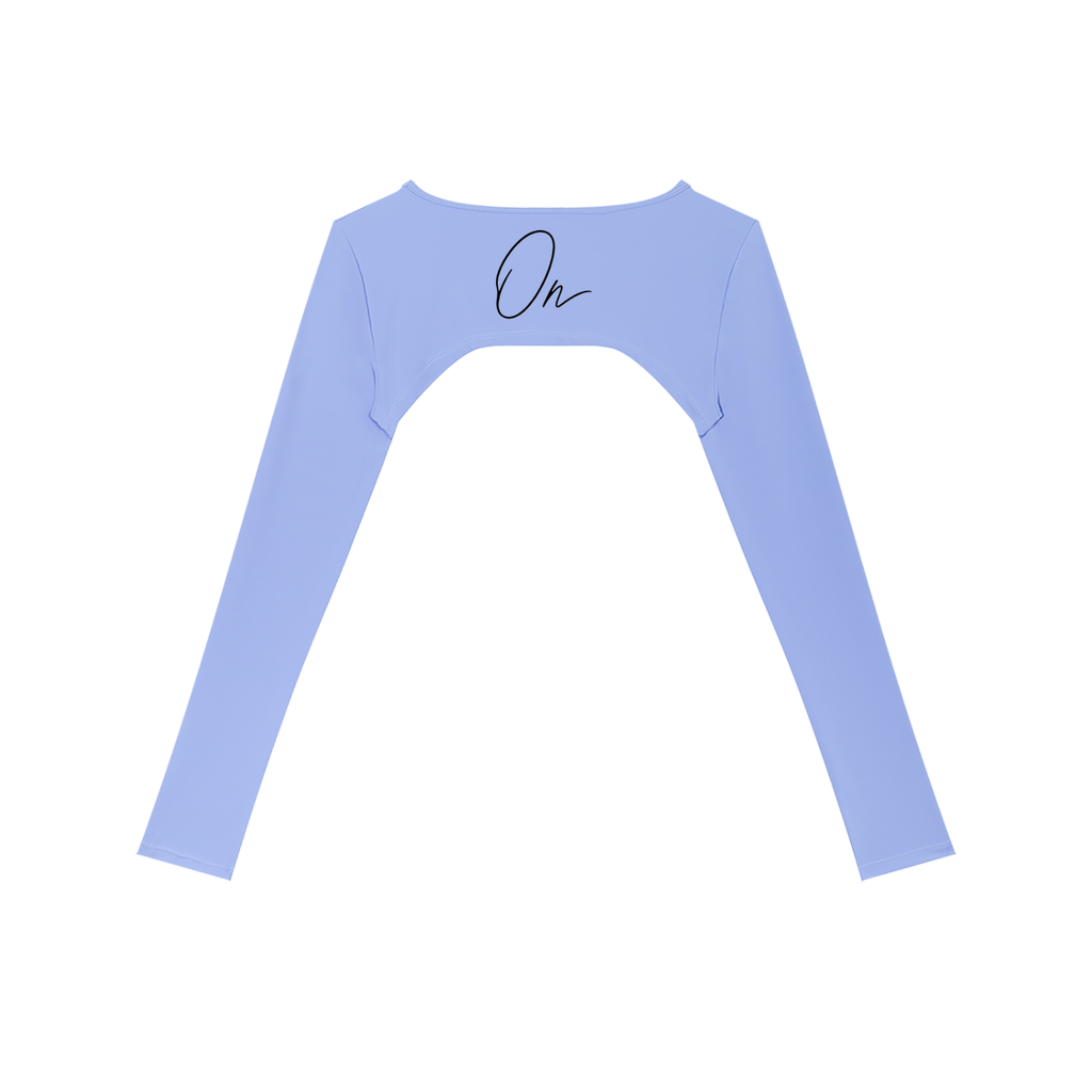 Cutout Long Sleeve Yoga Shrug