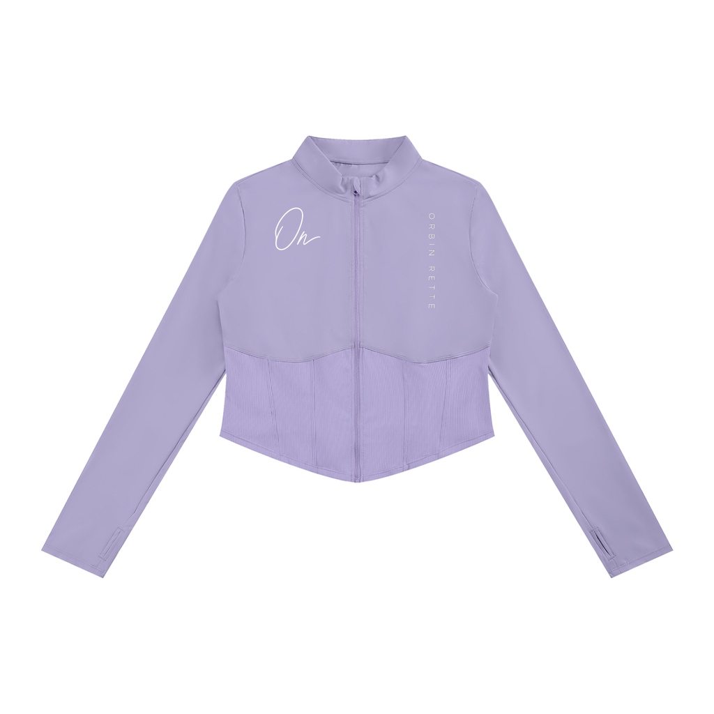Slim Fit Full-Zip Yoga Jacket