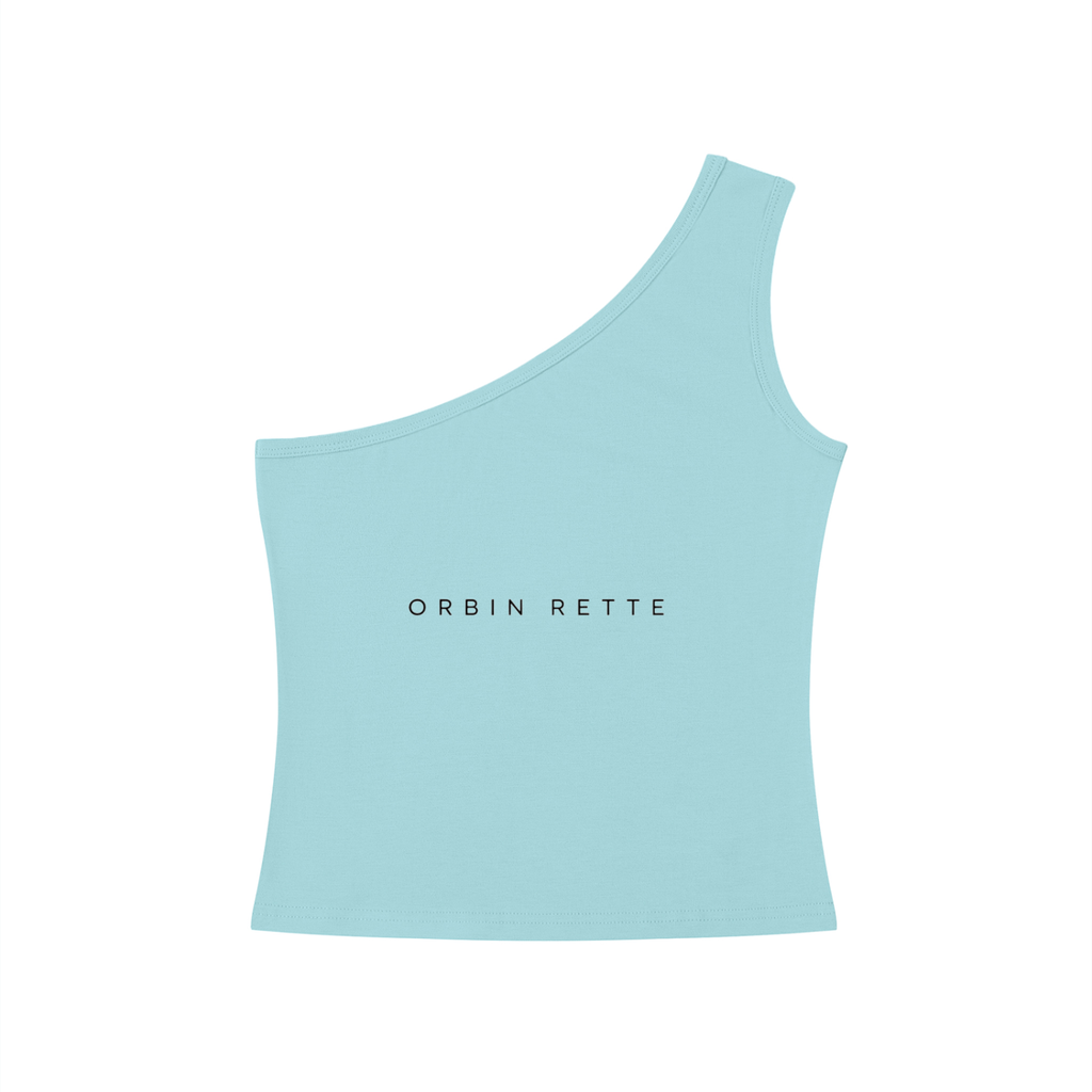One-Shoulder Crop Tank Top