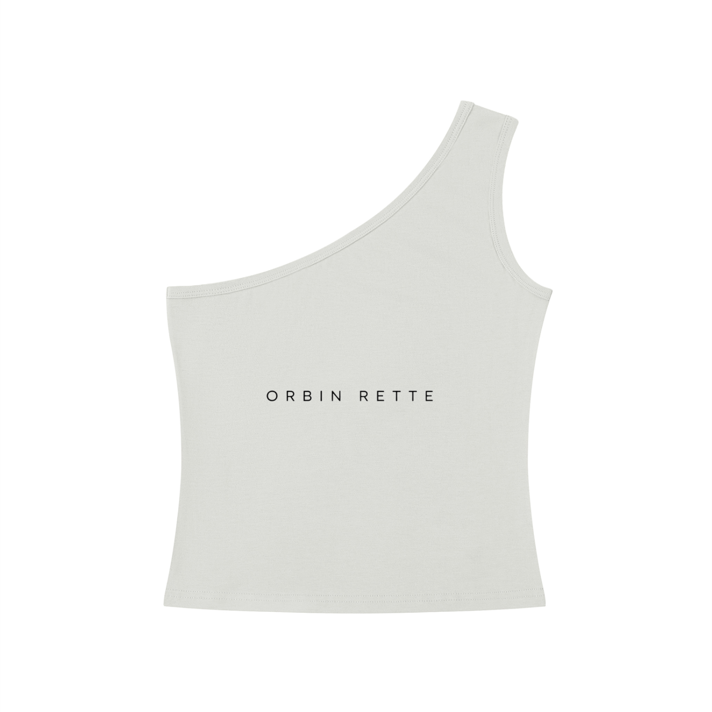 One-Shoulder Crop Tank Top