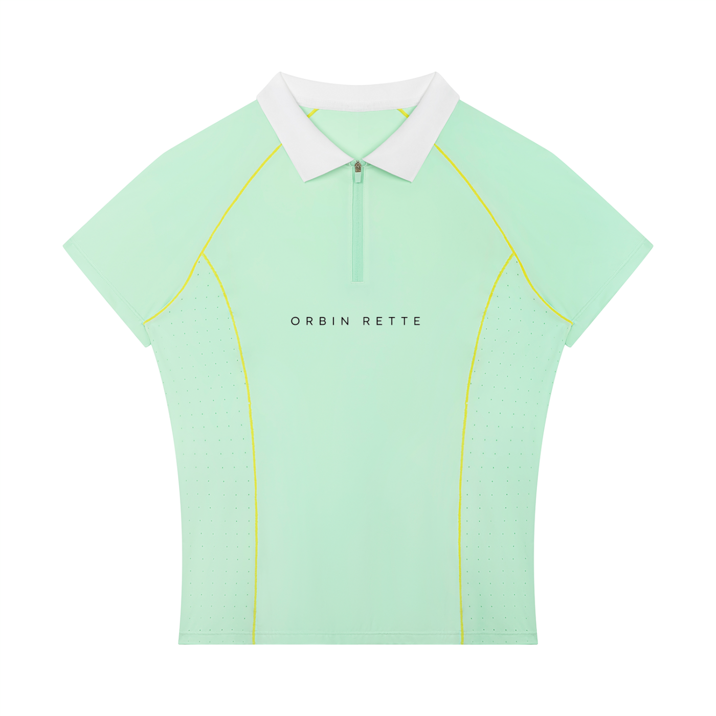 Slim Fit Quarter-Zip Polo Shirt