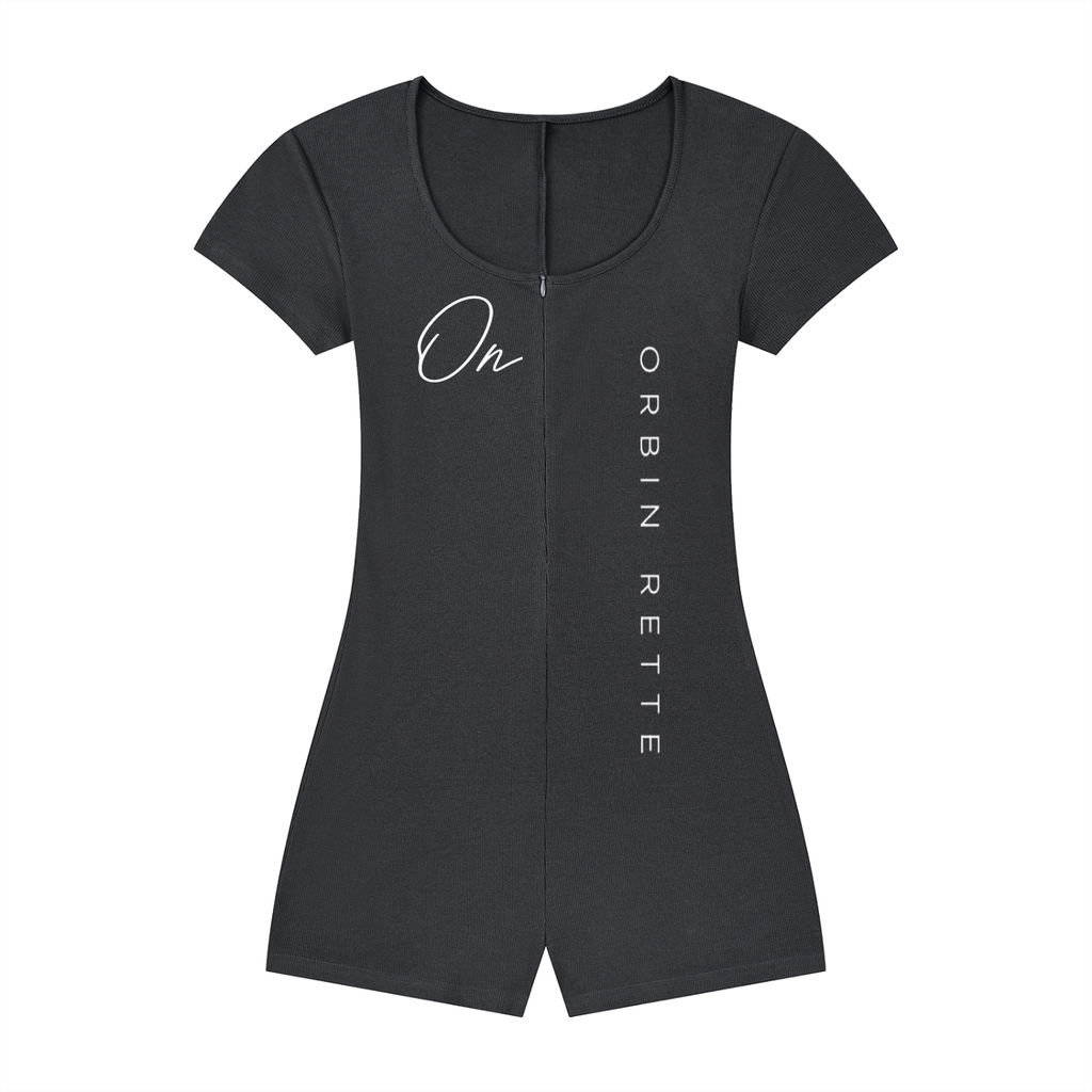 Dual-Function Cape Tie-Waist Romper