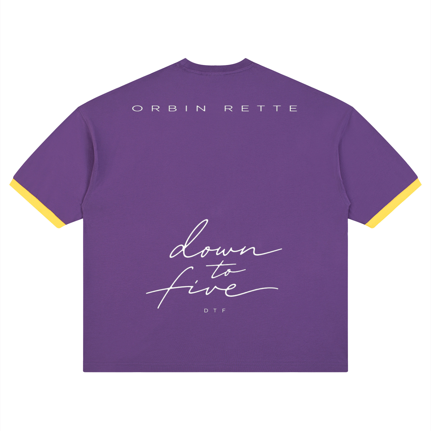 Color Block Drop Shoulder T-Shirt