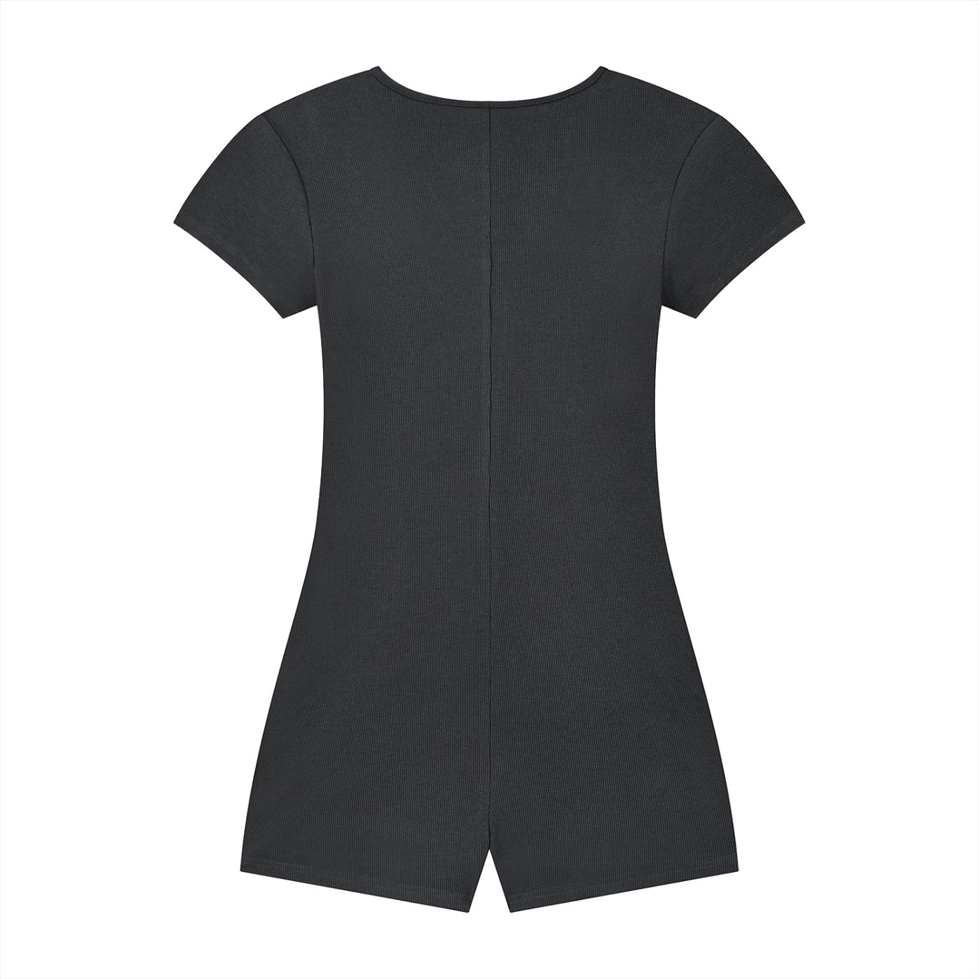 Dual-Function Cape Tie-Waist Romper