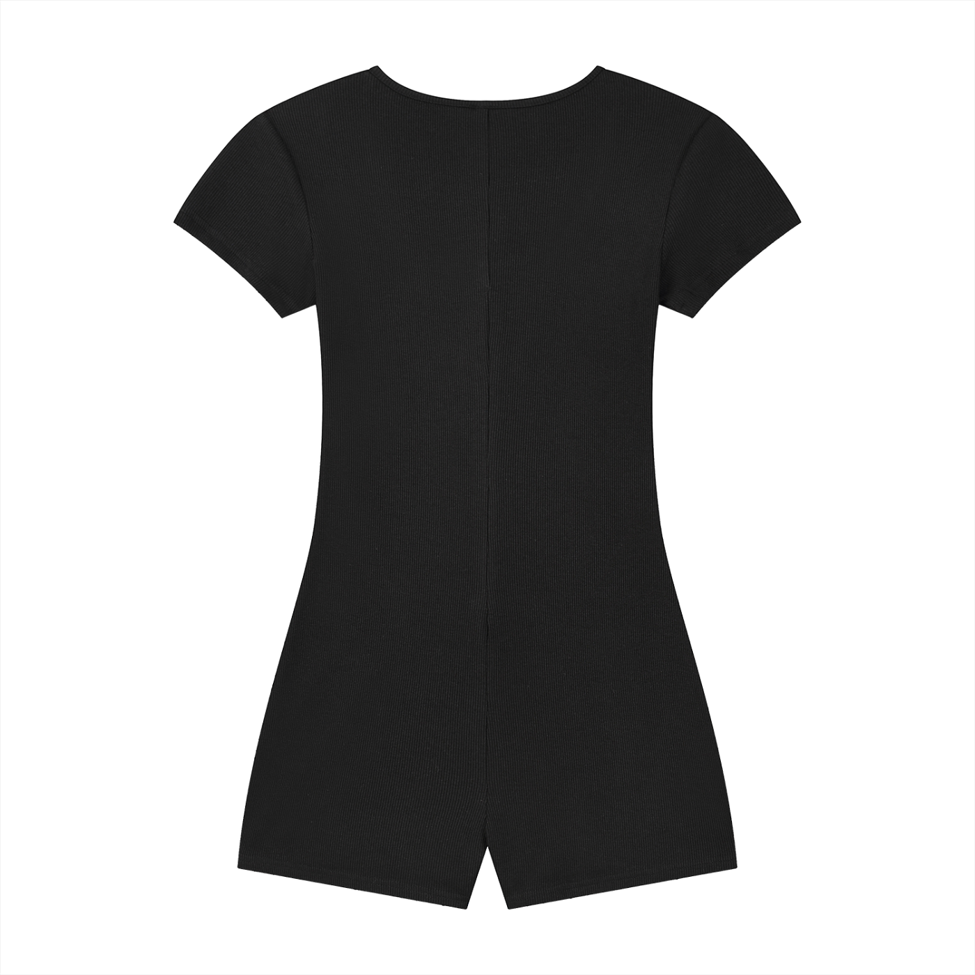 Dual-Function Cape Tie-Waist Romper