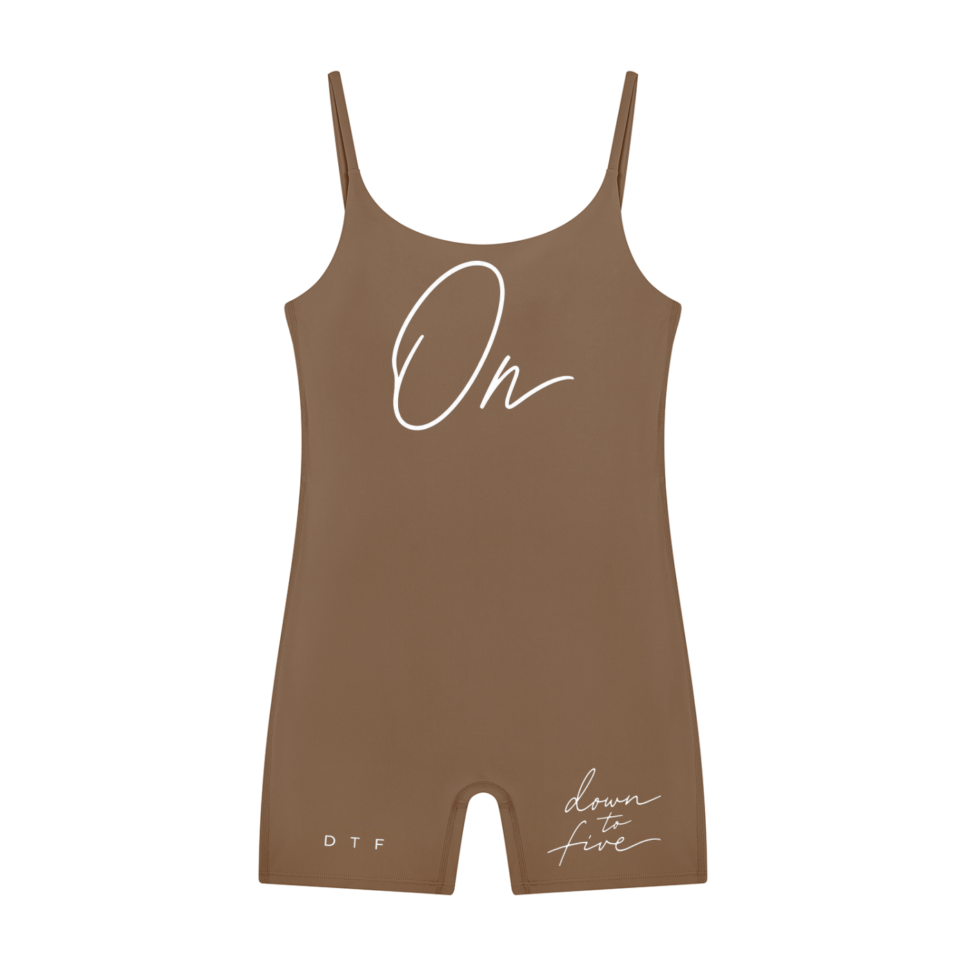 U-Neck Yoga Romper