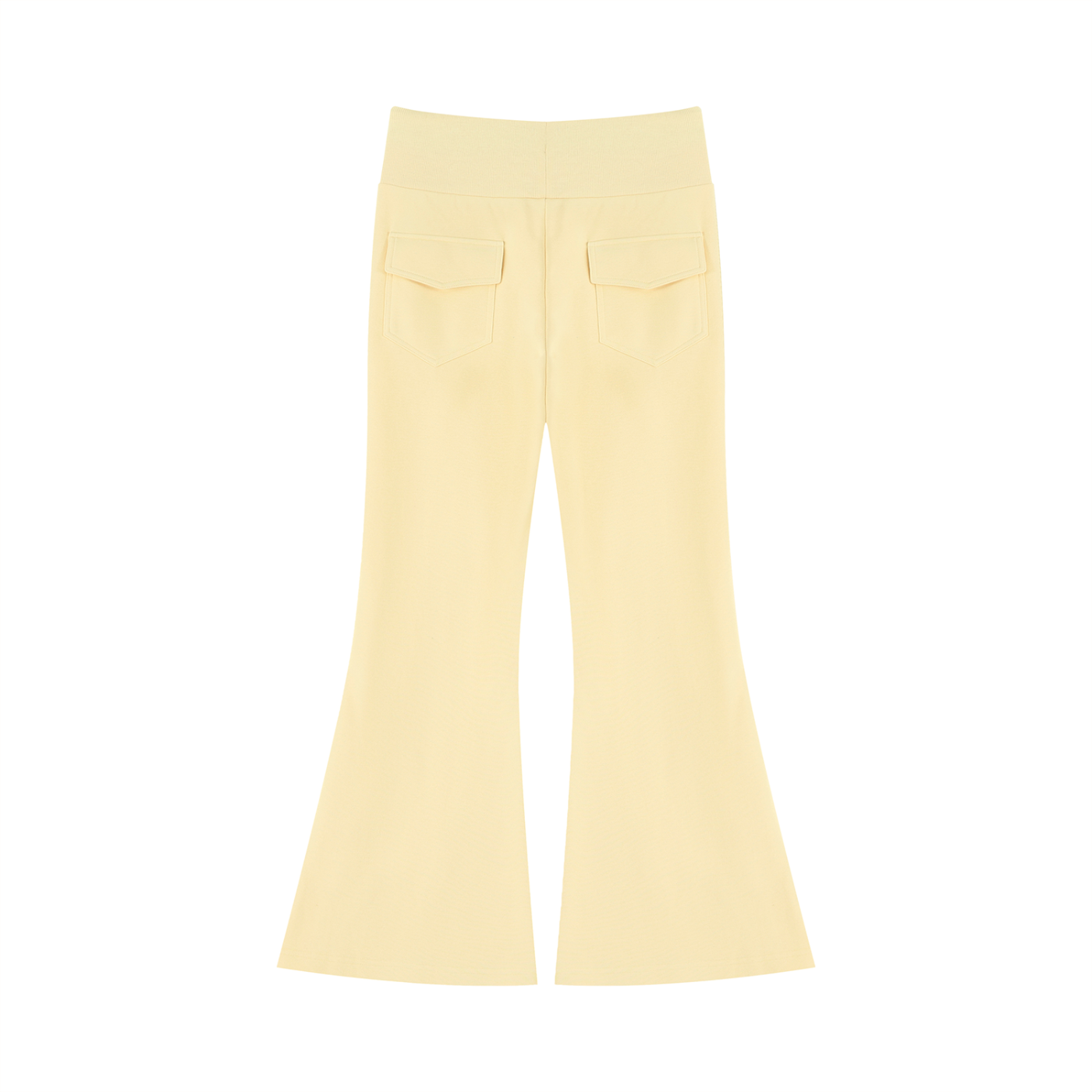 Drawstring Flared Leg Pants