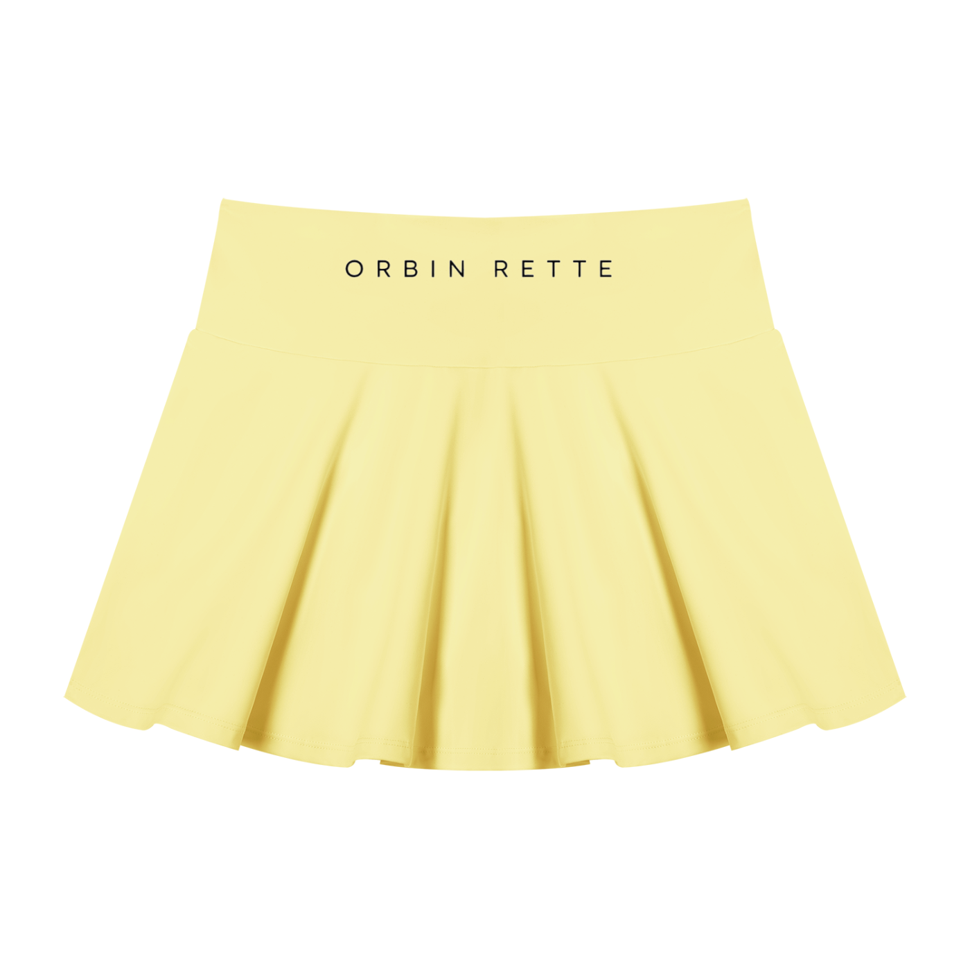 Pleated A-Line Skirt