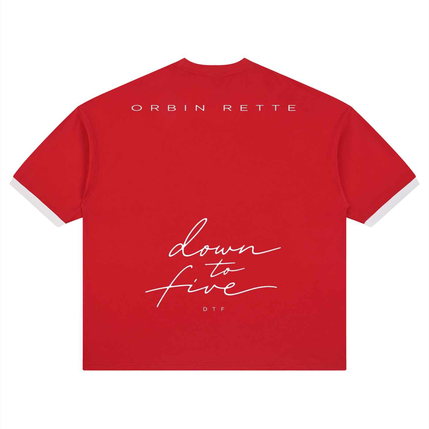 Color Block Drop Shoulder T-Shirt