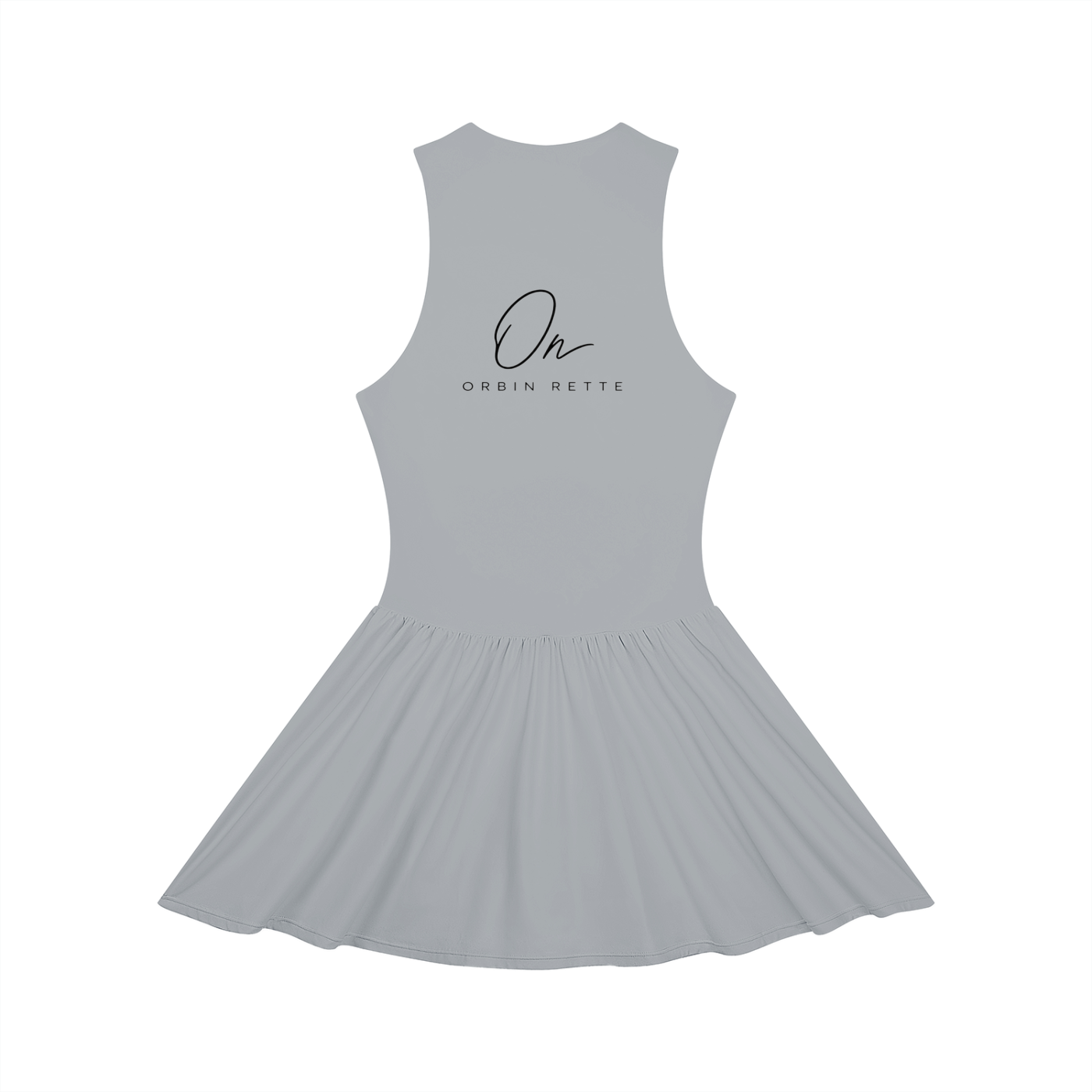Ruched Sleeveless Full-Zip Dress