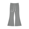 Drawstring Flared Leg Pants