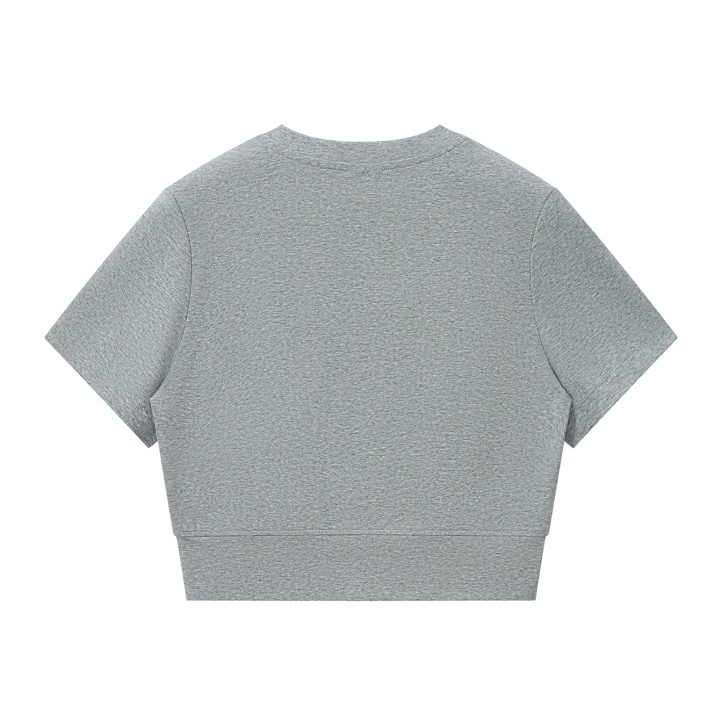 Paneling Full Zip T-Shirt