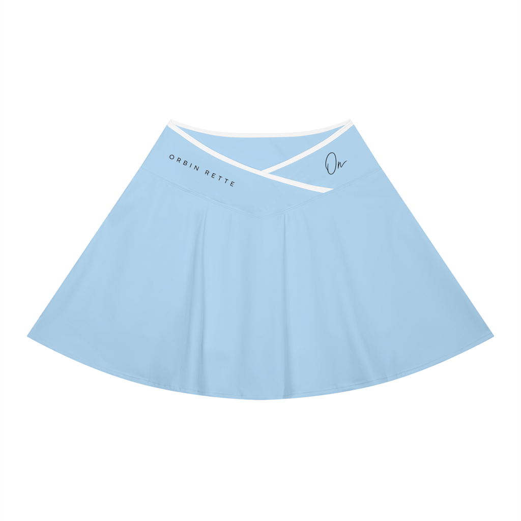 Color Block A-Line Skirt