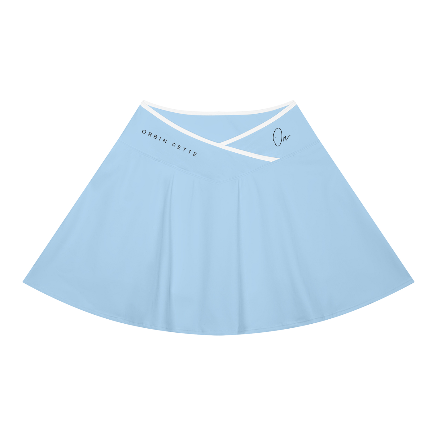 Color Block A-Line Skirt