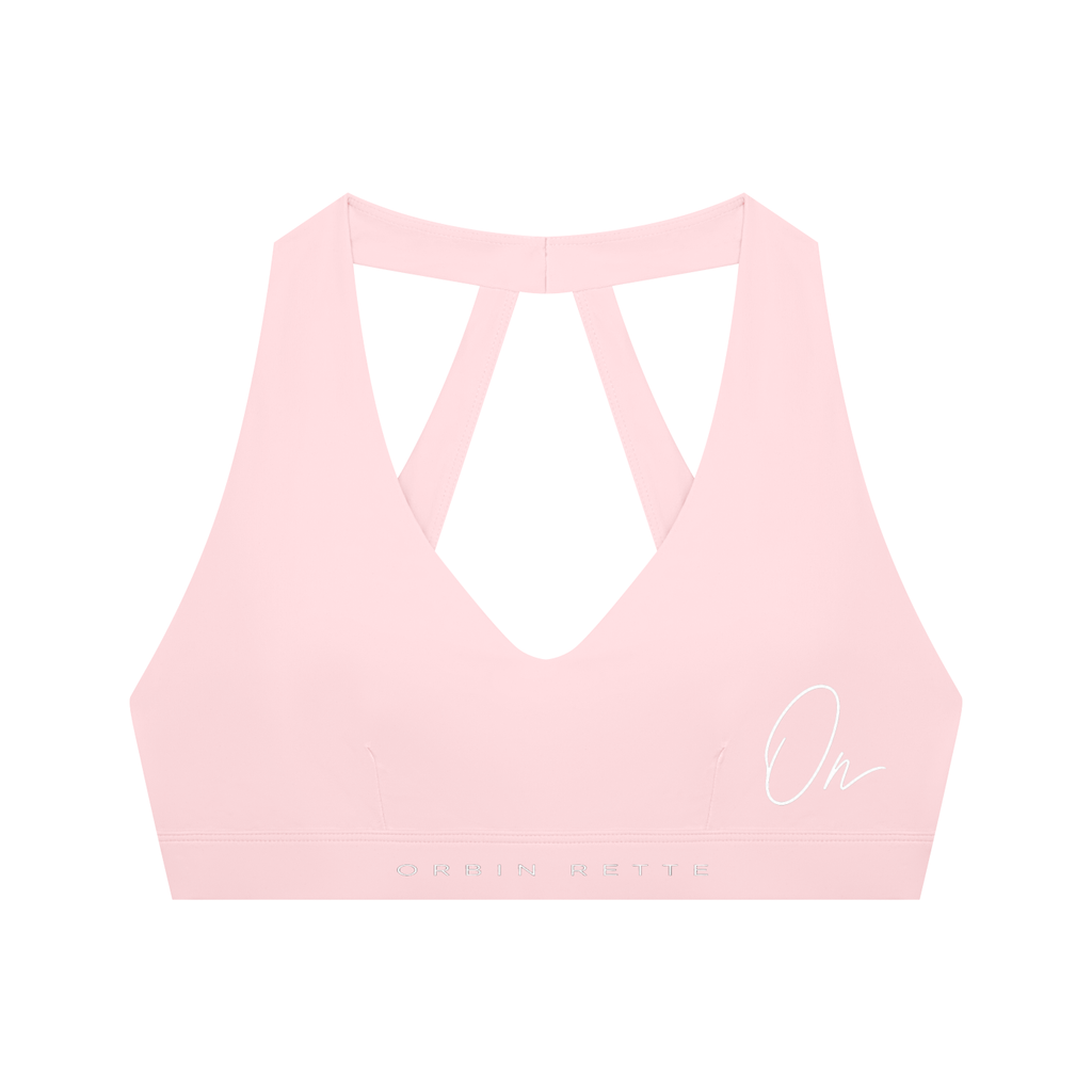 Halter Cropped Sports Bra