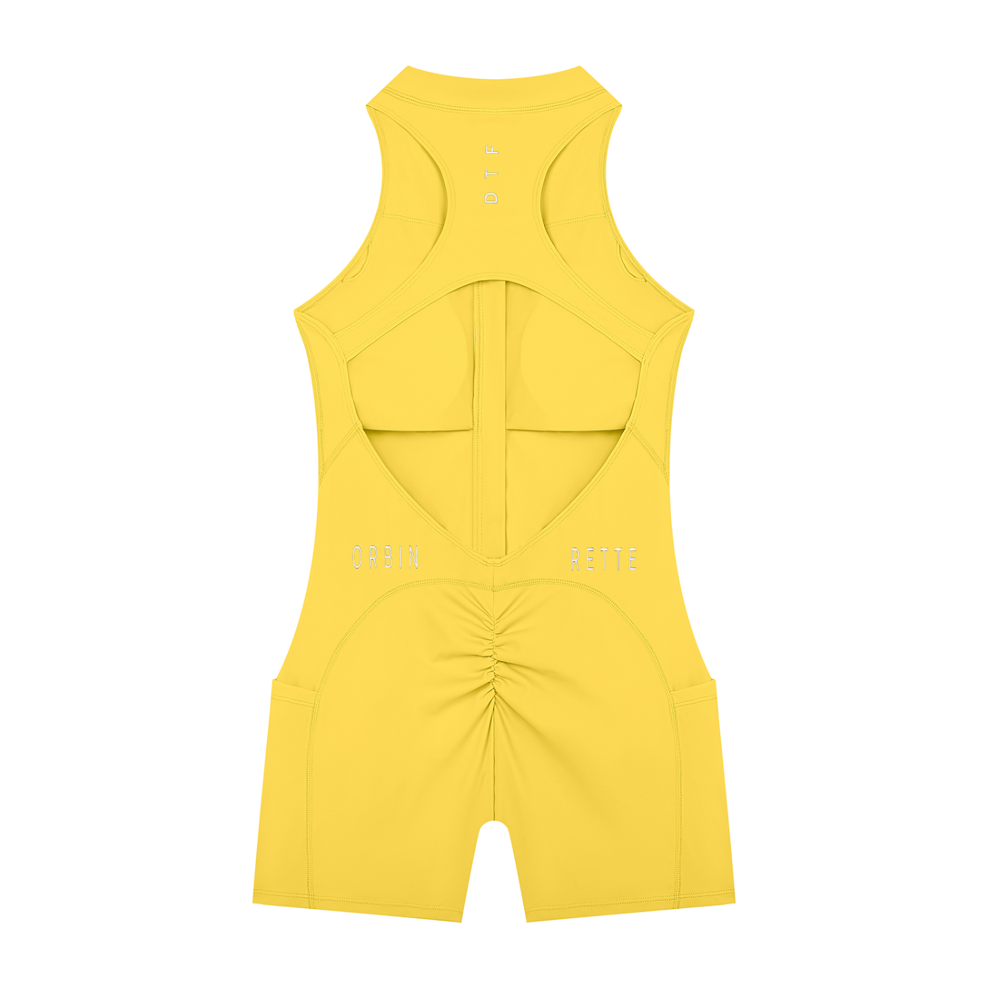 Quarter-Zip Yoga Romper