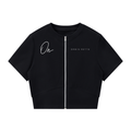Paneling Full Zip T-Shirt