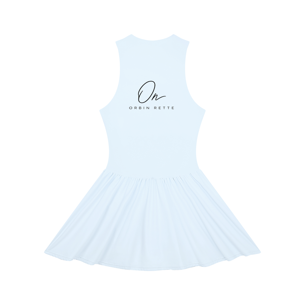 Ruched Sleeveless Full-Zip Dress