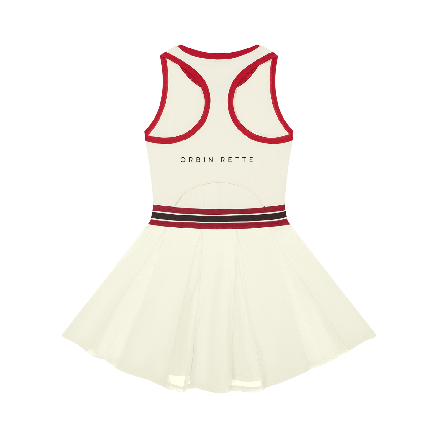 Color Block A-Line Sleeveless Dress