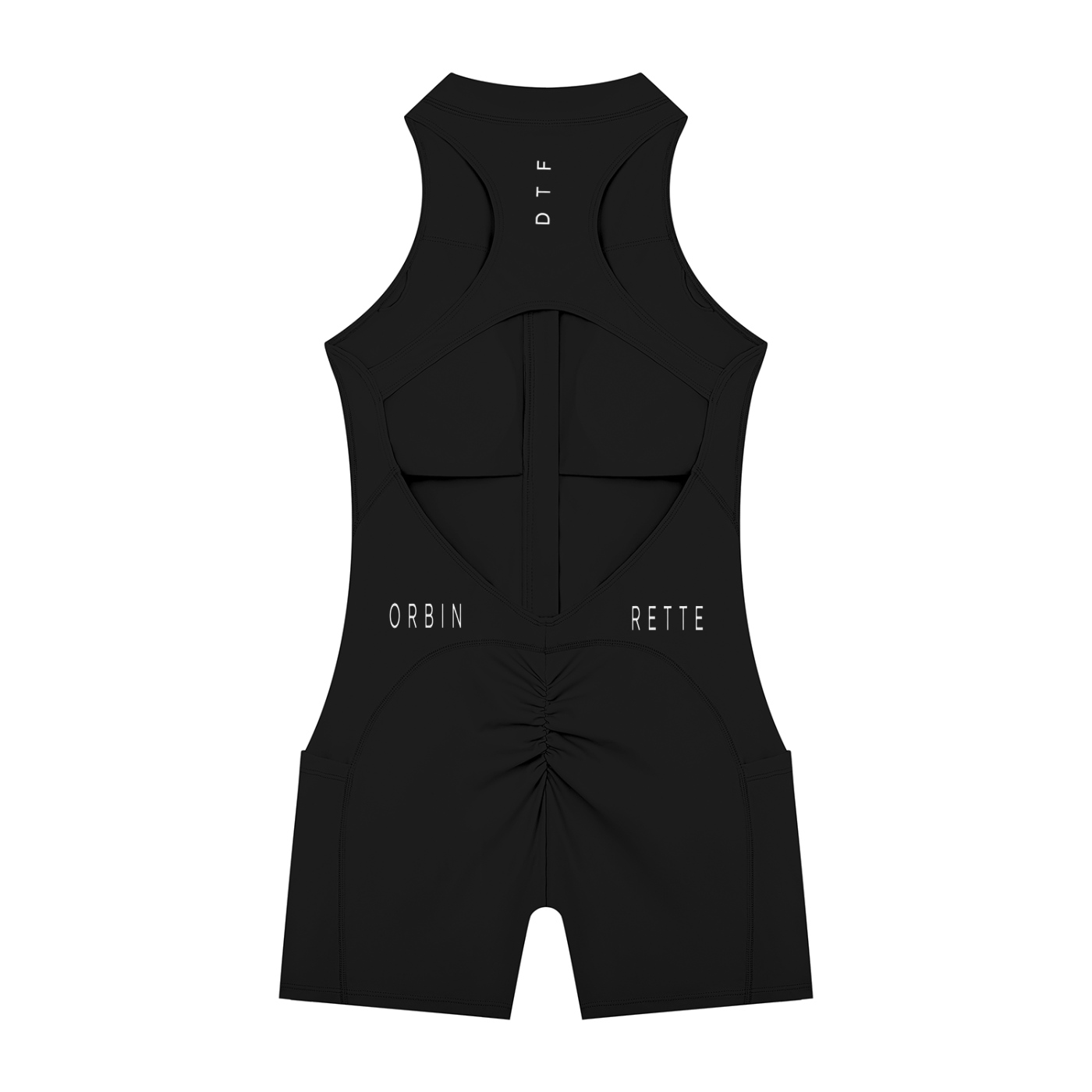 Quarter-Zip Yoga Romper