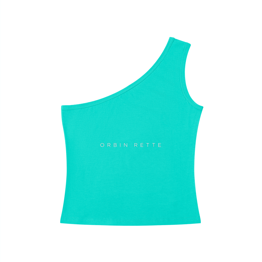 One-Shoulder Crop Tank Top
