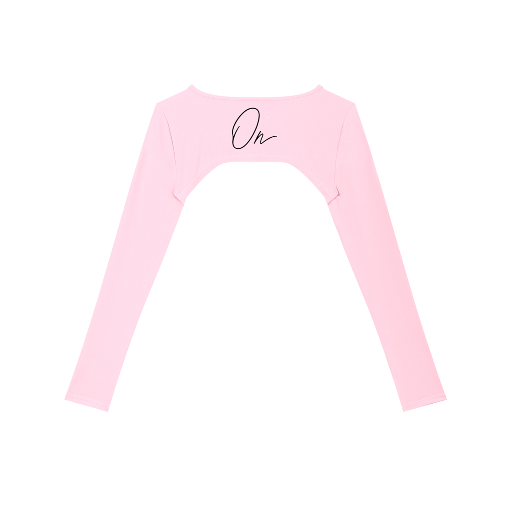 Cutout Long Sleeve Yoga Shrug