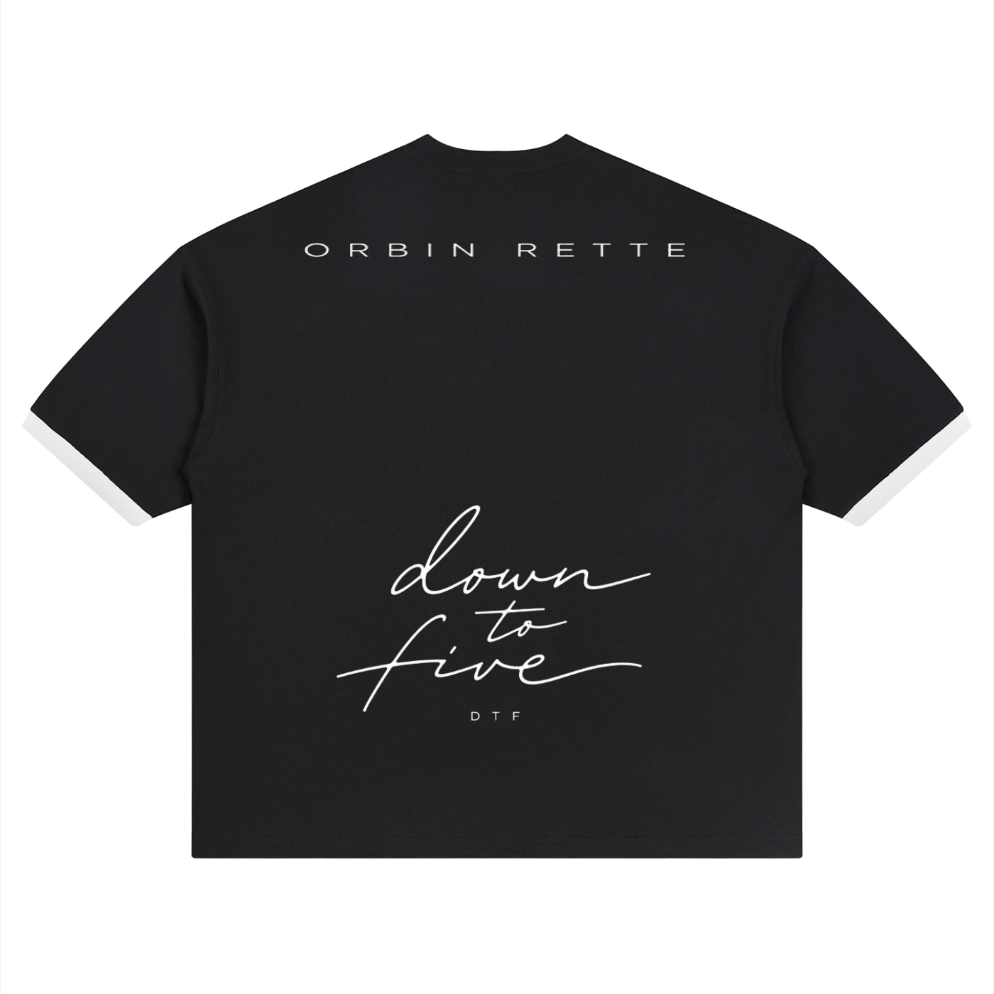 Color Block Drop Shoulder T-Shirt