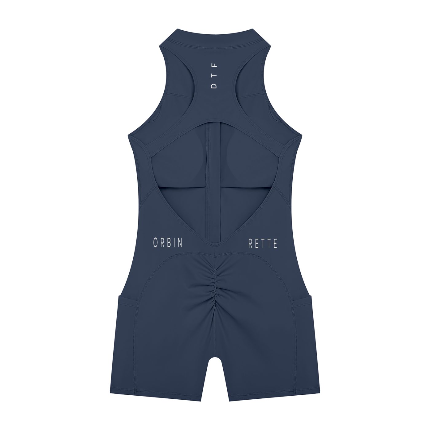 Quarter-Zip Yoga Romper