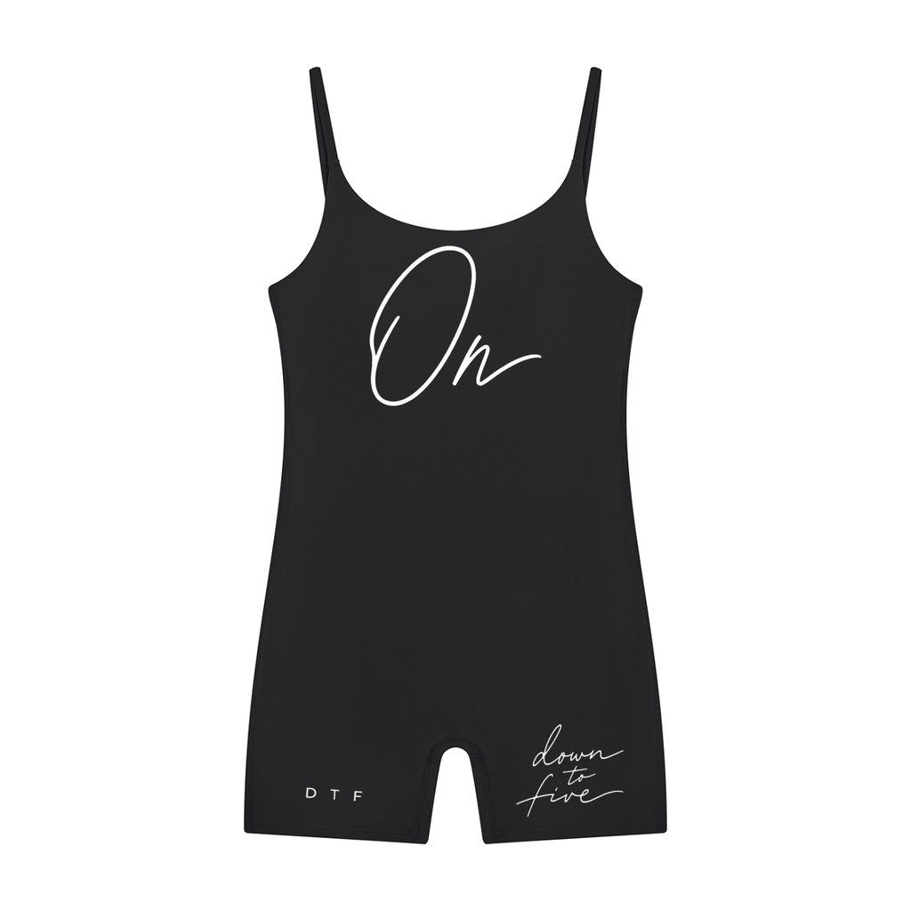 U-Neck Yoga Romper