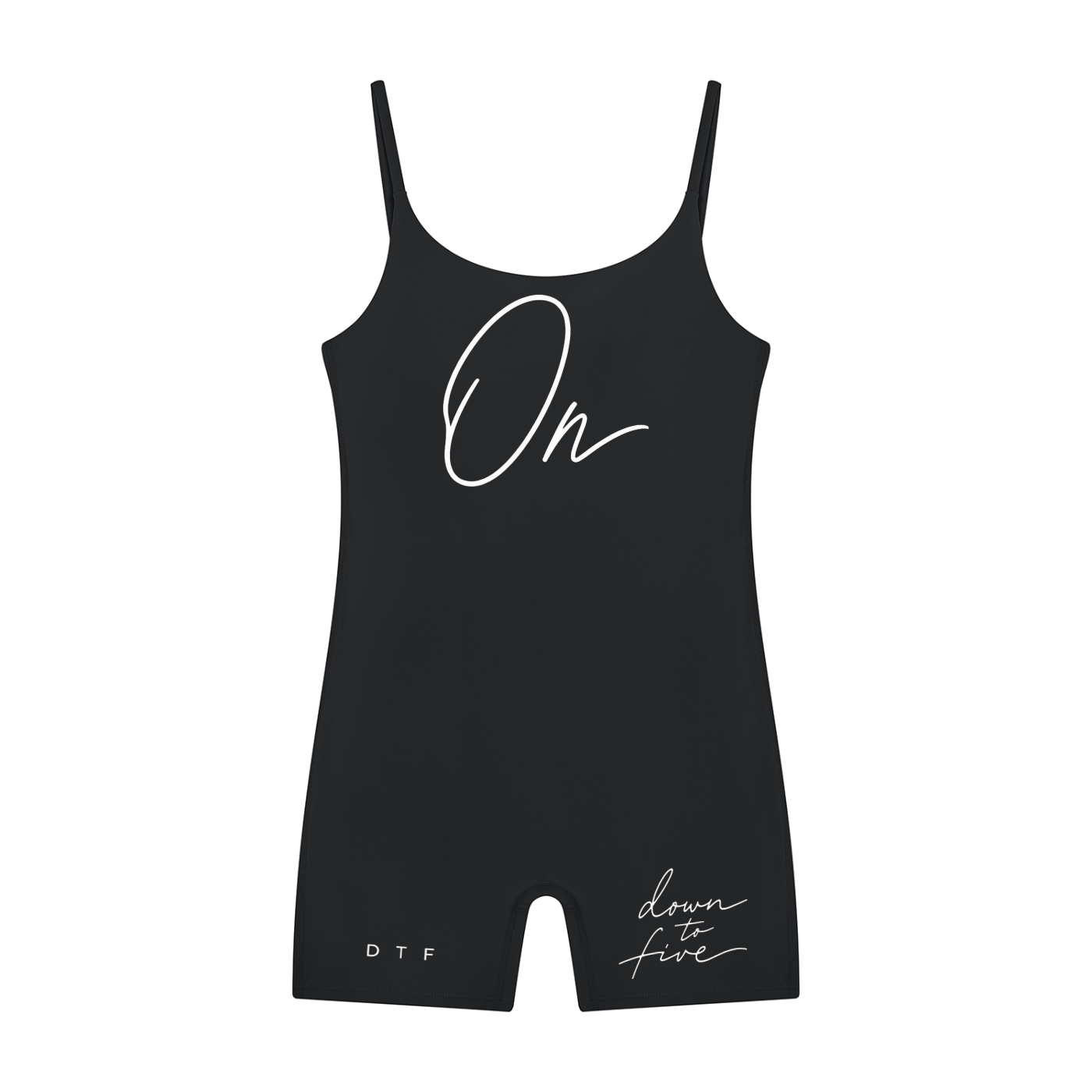 U-Neck Yoga Romper