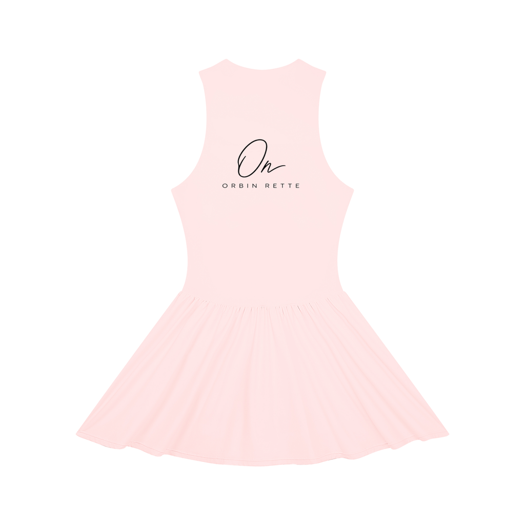 Ruched Sleeveless Full-Zip Dress