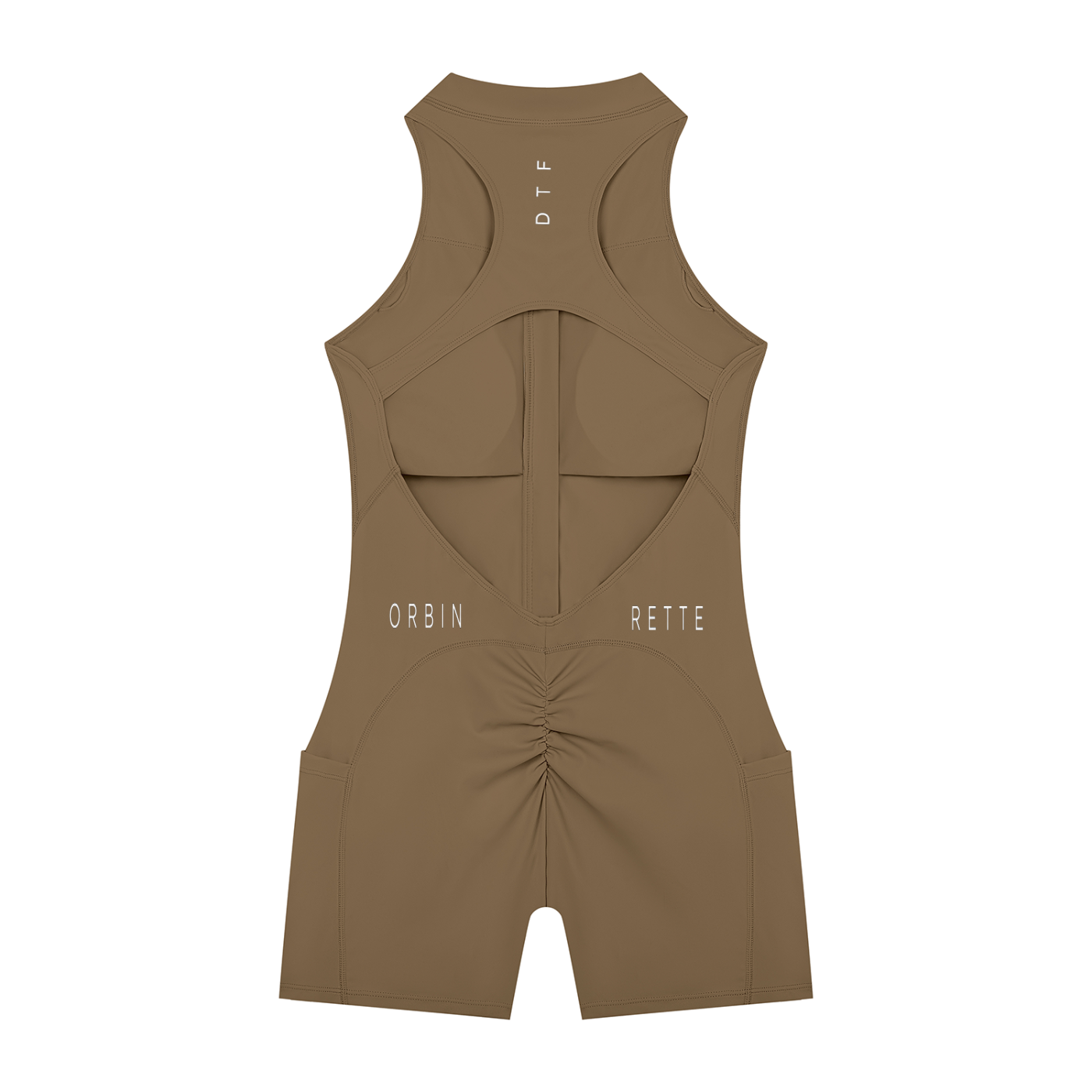 Quarter-Zip Yoga Romper