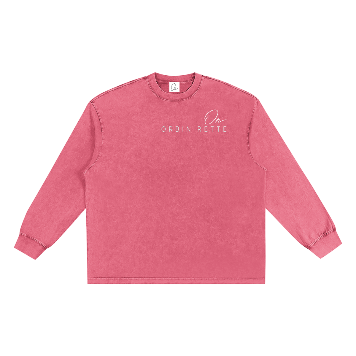 Snow Washed Frayed Edge T-Shirt