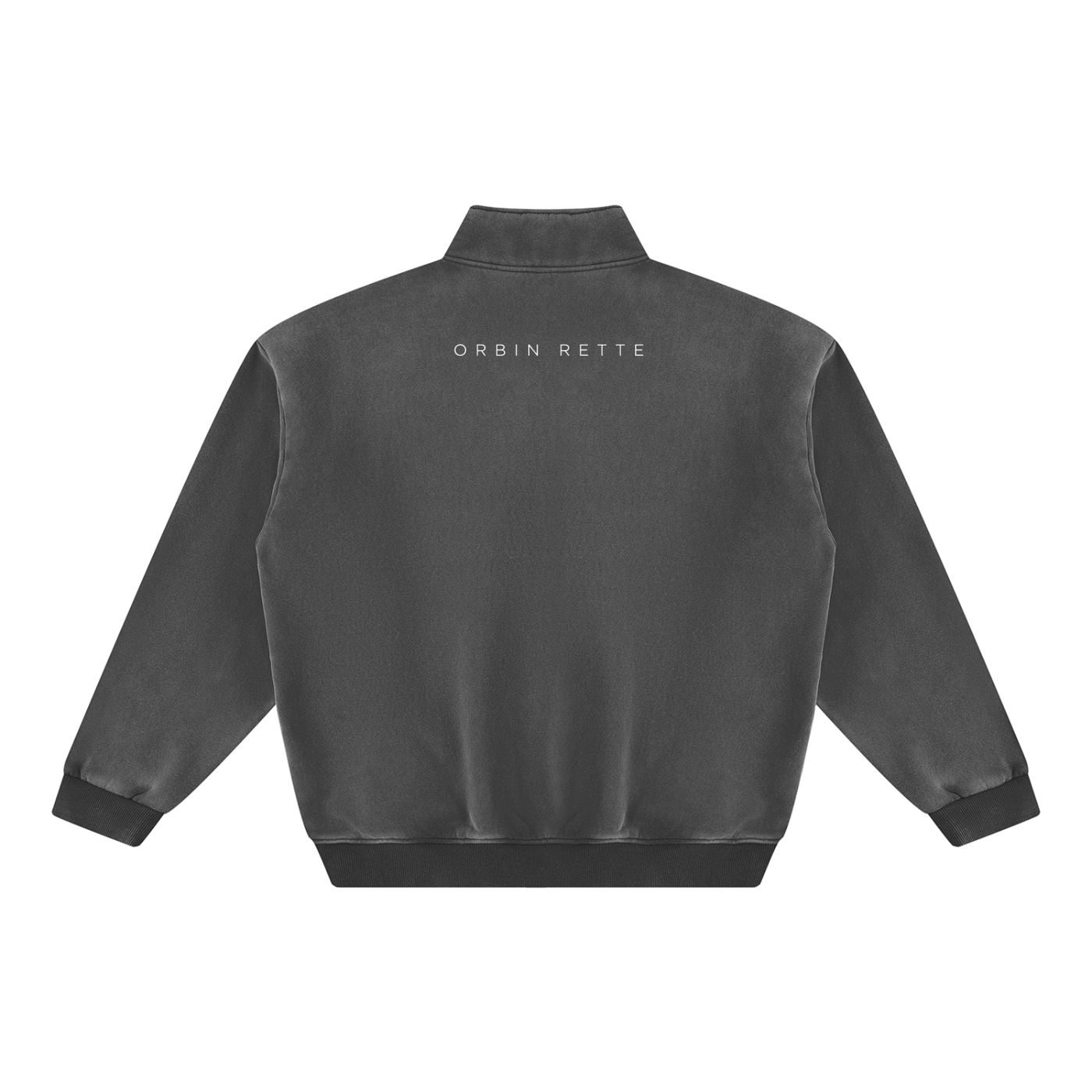 Quarter-Zip Washed Fleece Sweatshirt