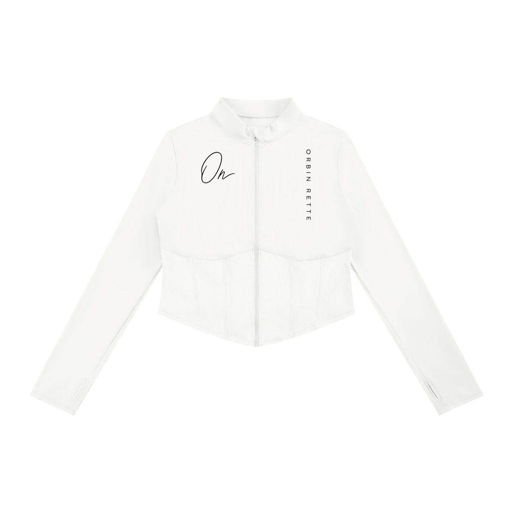 Slim Fit Full-Zip Yoga Jacket