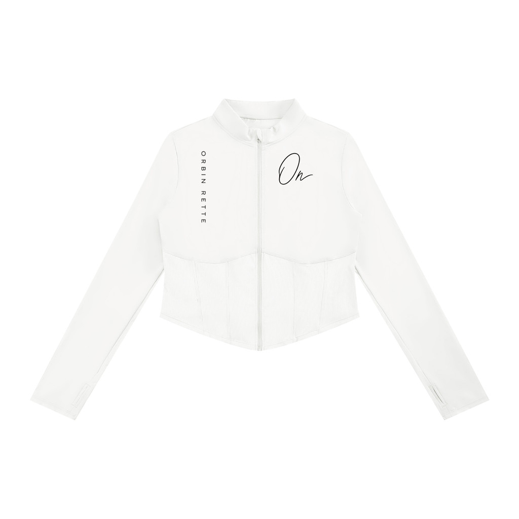 Slim Fit Full-Zip Yoga Jacket