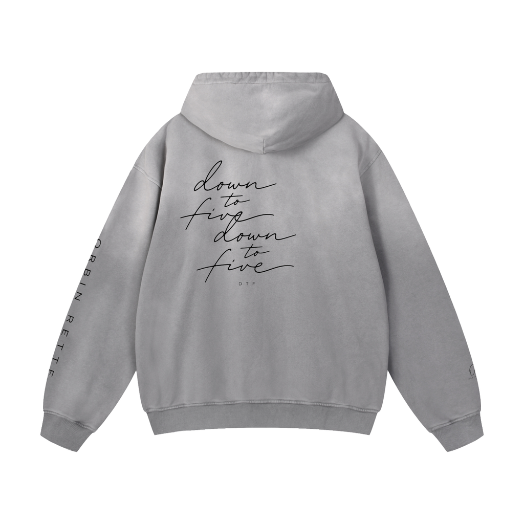 Heavyweight Sunfade Oversized Hoodie
