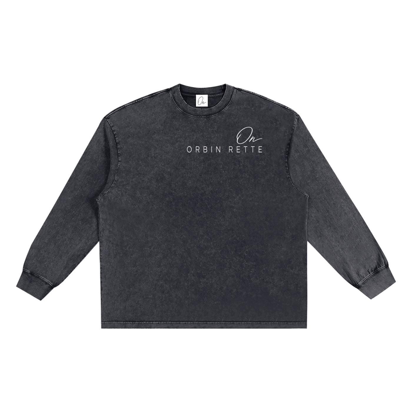 Snow Washed Frayed Edge T-Shirt