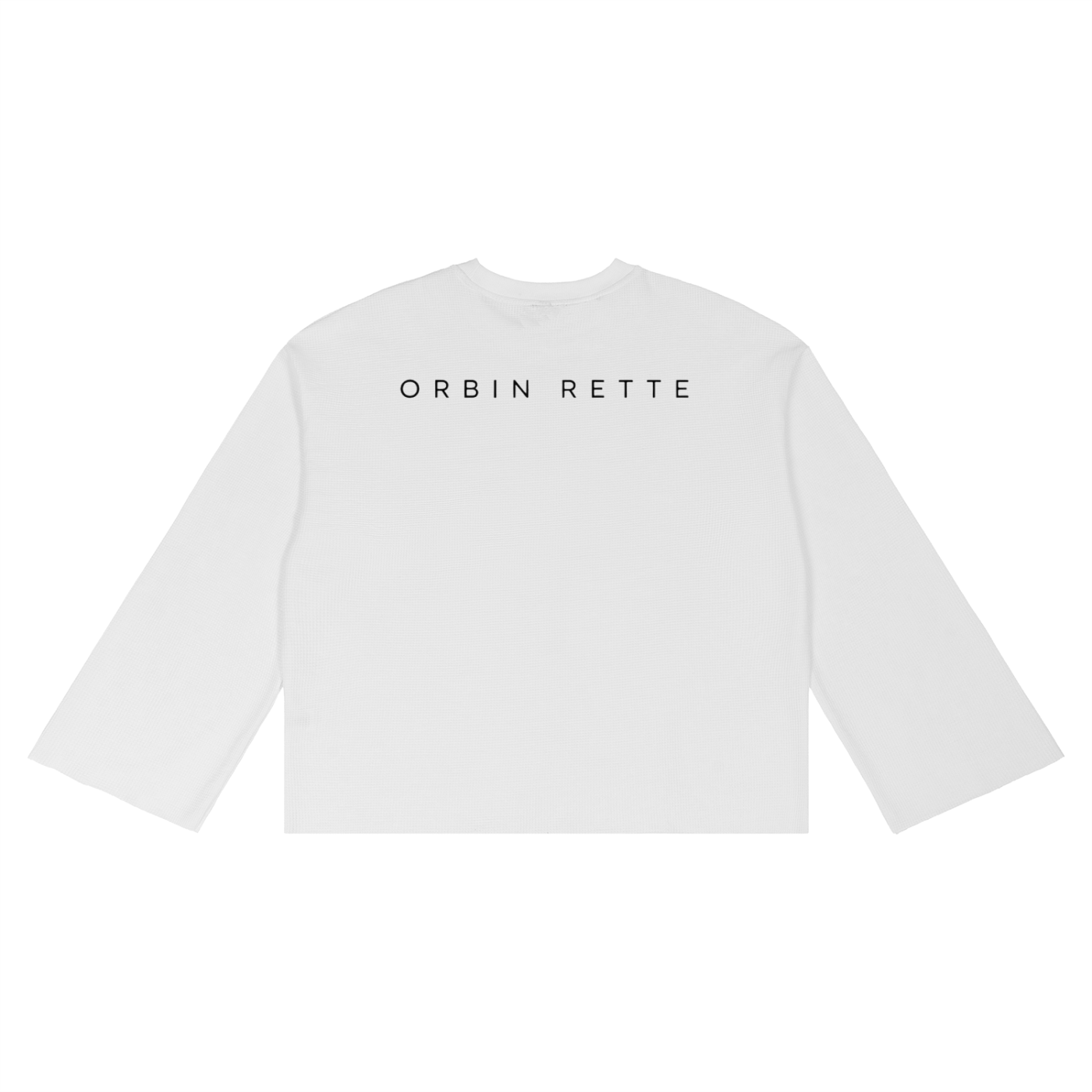 Waffle Raw Edge T-Shirt