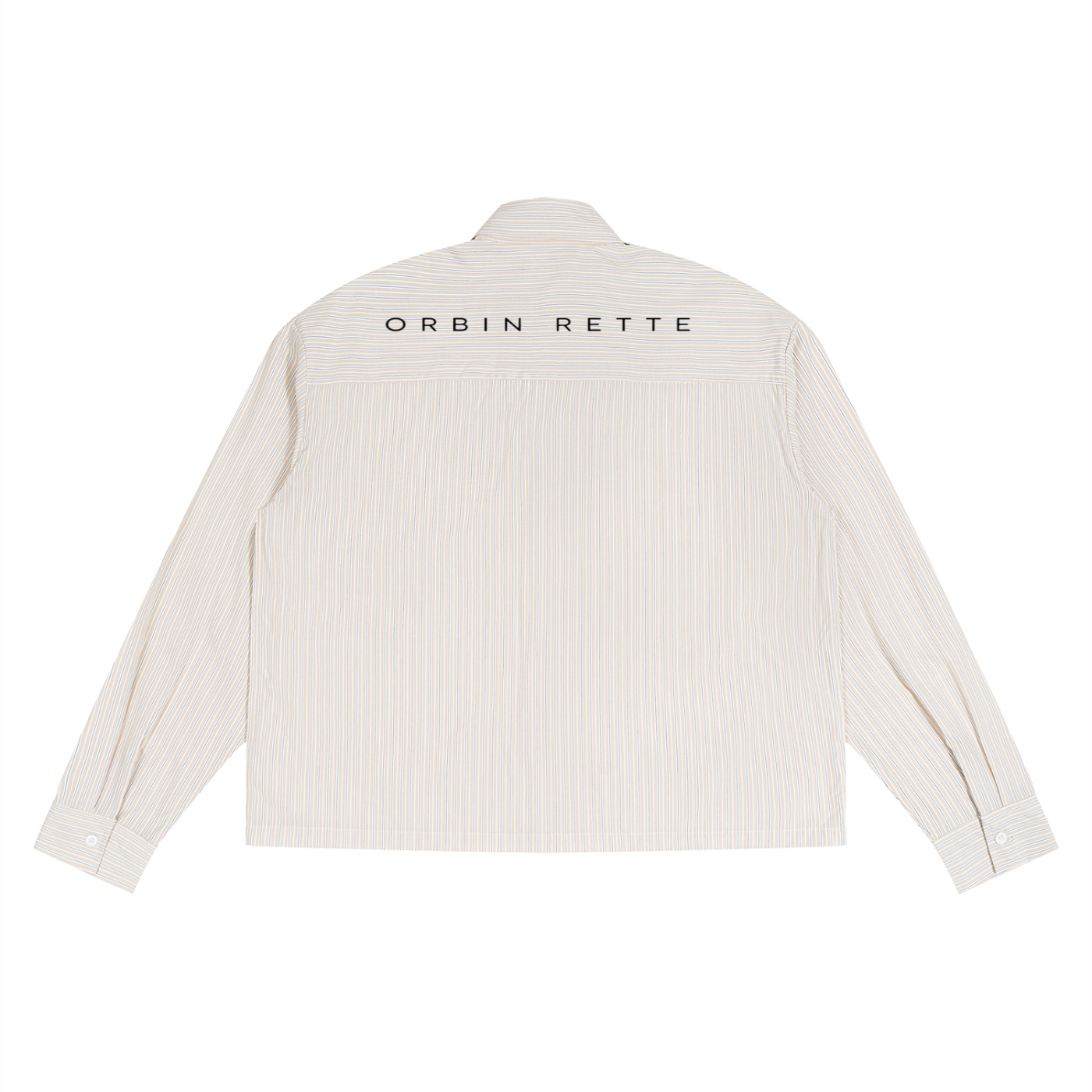 Boxy Striped Long Sleeve Shirt