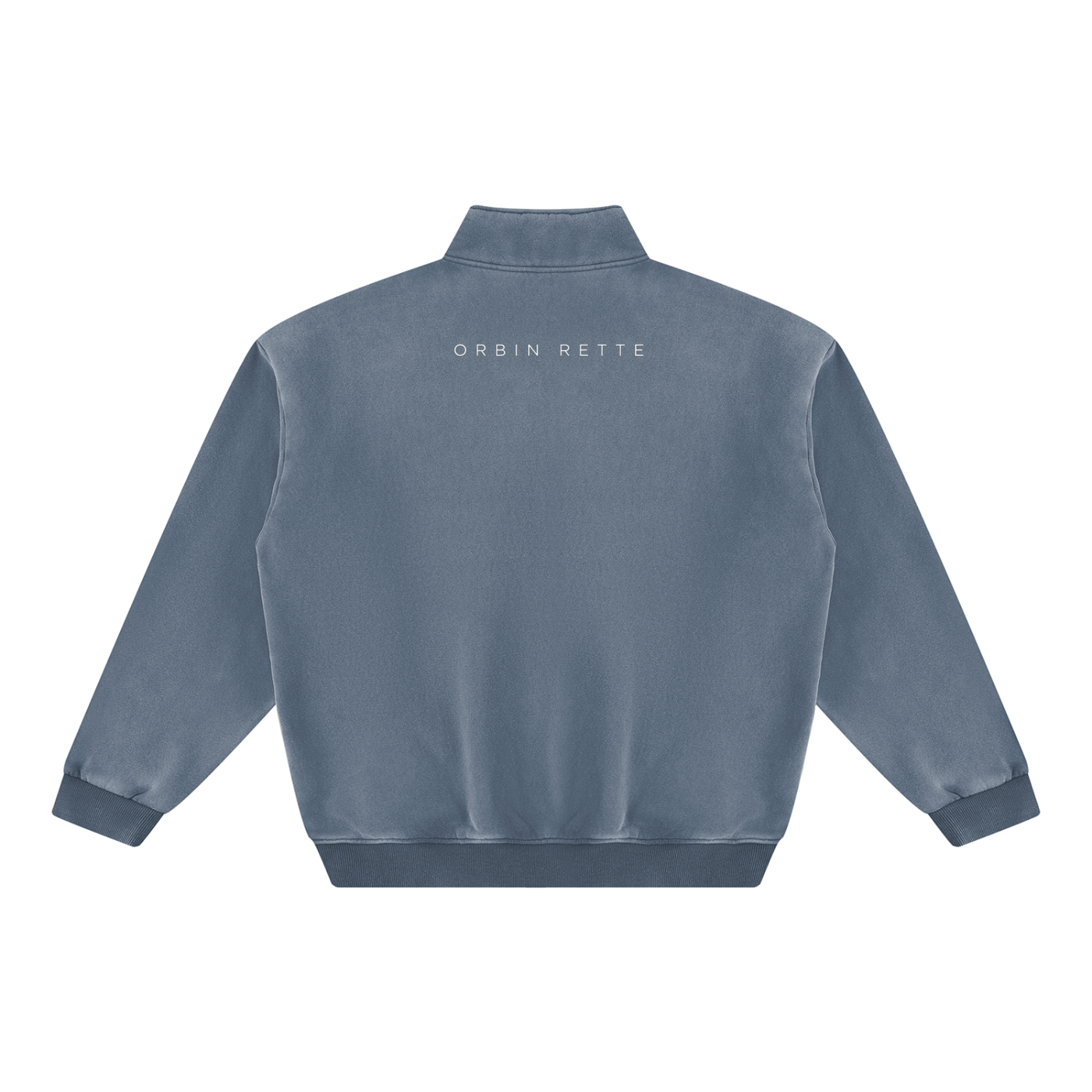 Quarter-Zip Washed Fleece Sweatshirt