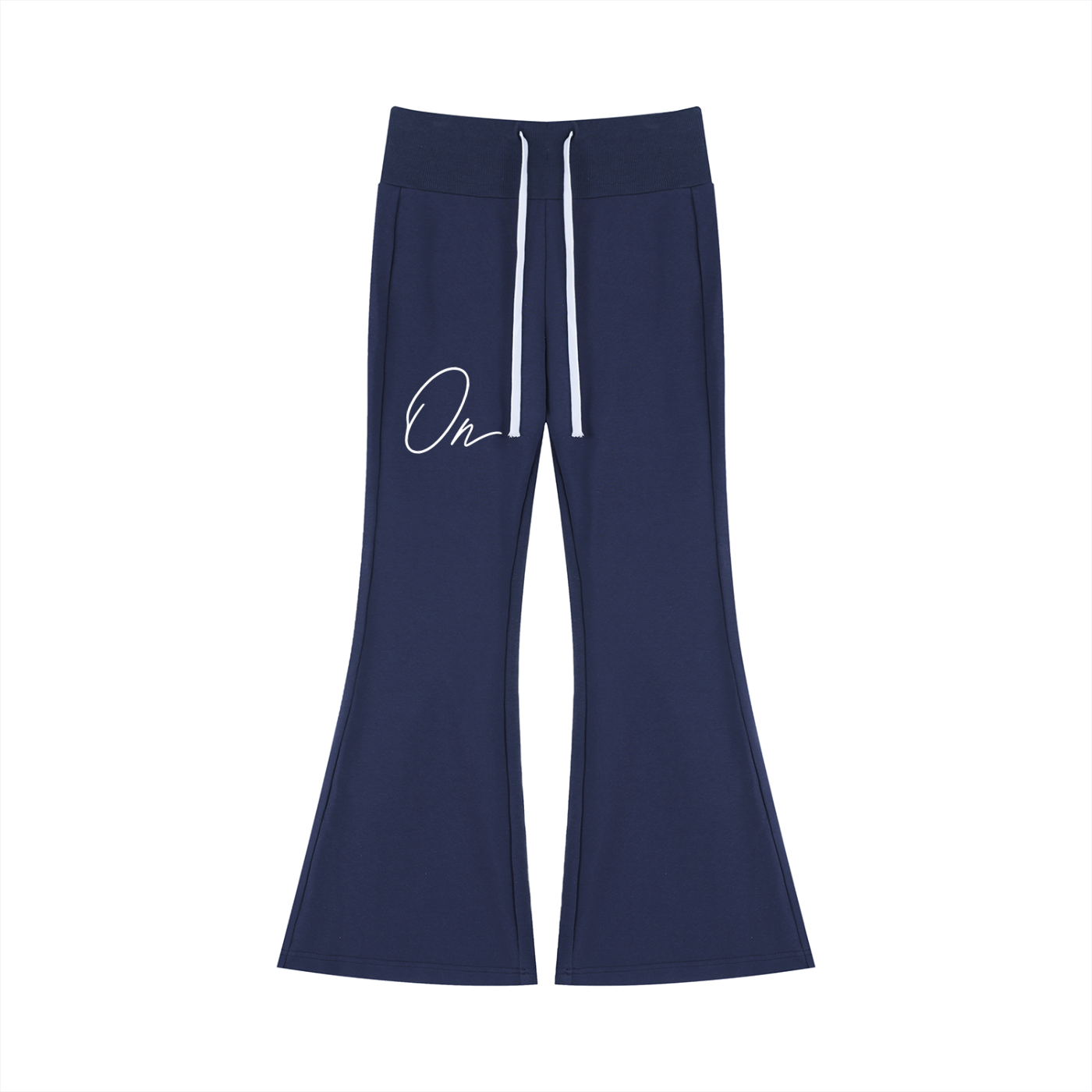 Drawstring Flared Leg Pants