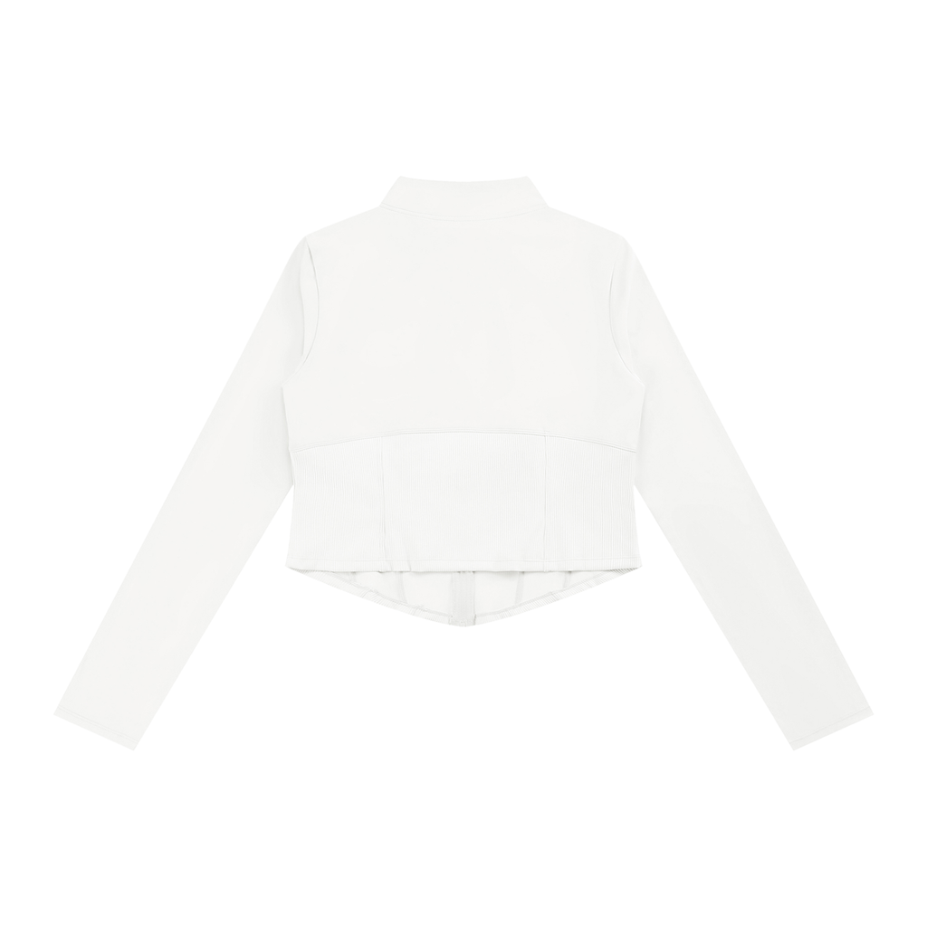 Slim Fit Full-Zip Yoga Jacket