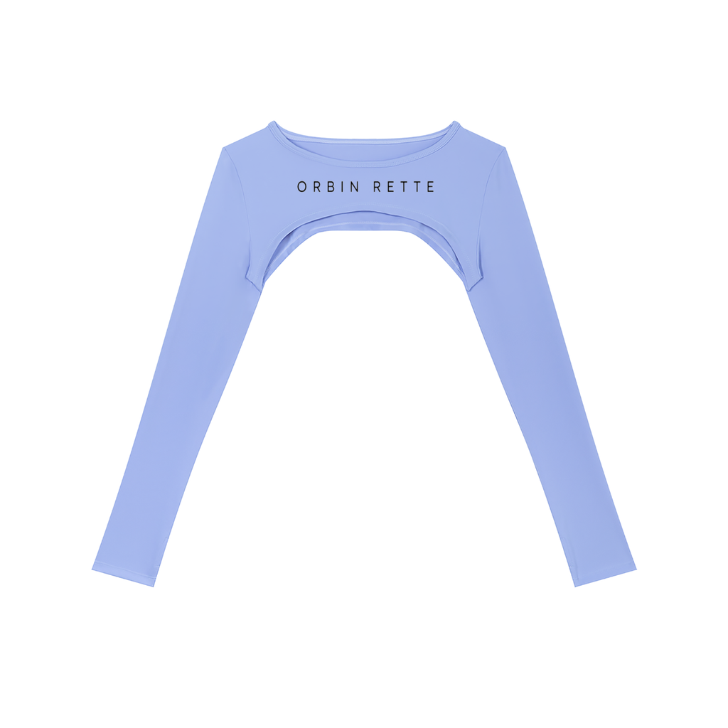 Cutout Long Sleeve Yoga Shrug