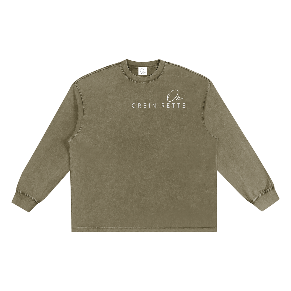 Snow Washed Frayed Edge T-Shirt