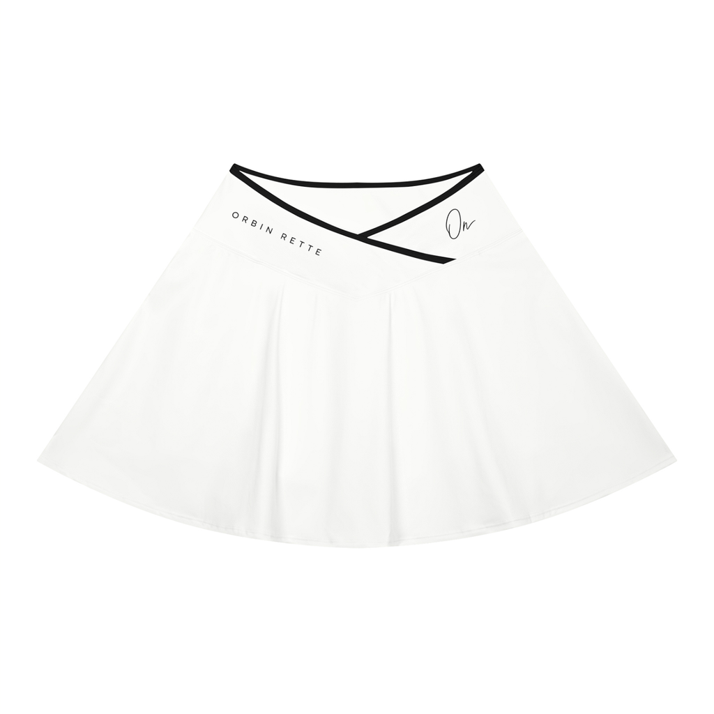Color Block A-Line Skirt