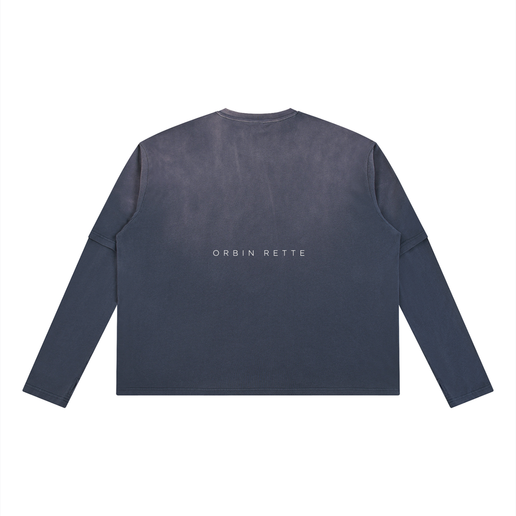 Vintage Wash Layered T-Shirt