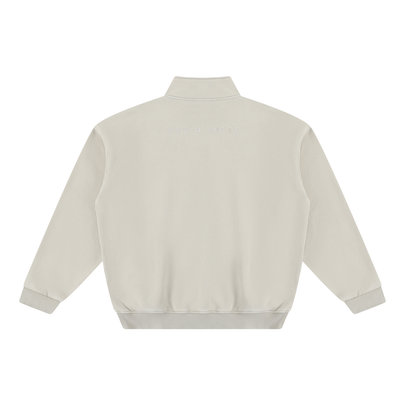 Quarter-Zip Washed Fleece Sweatshirt