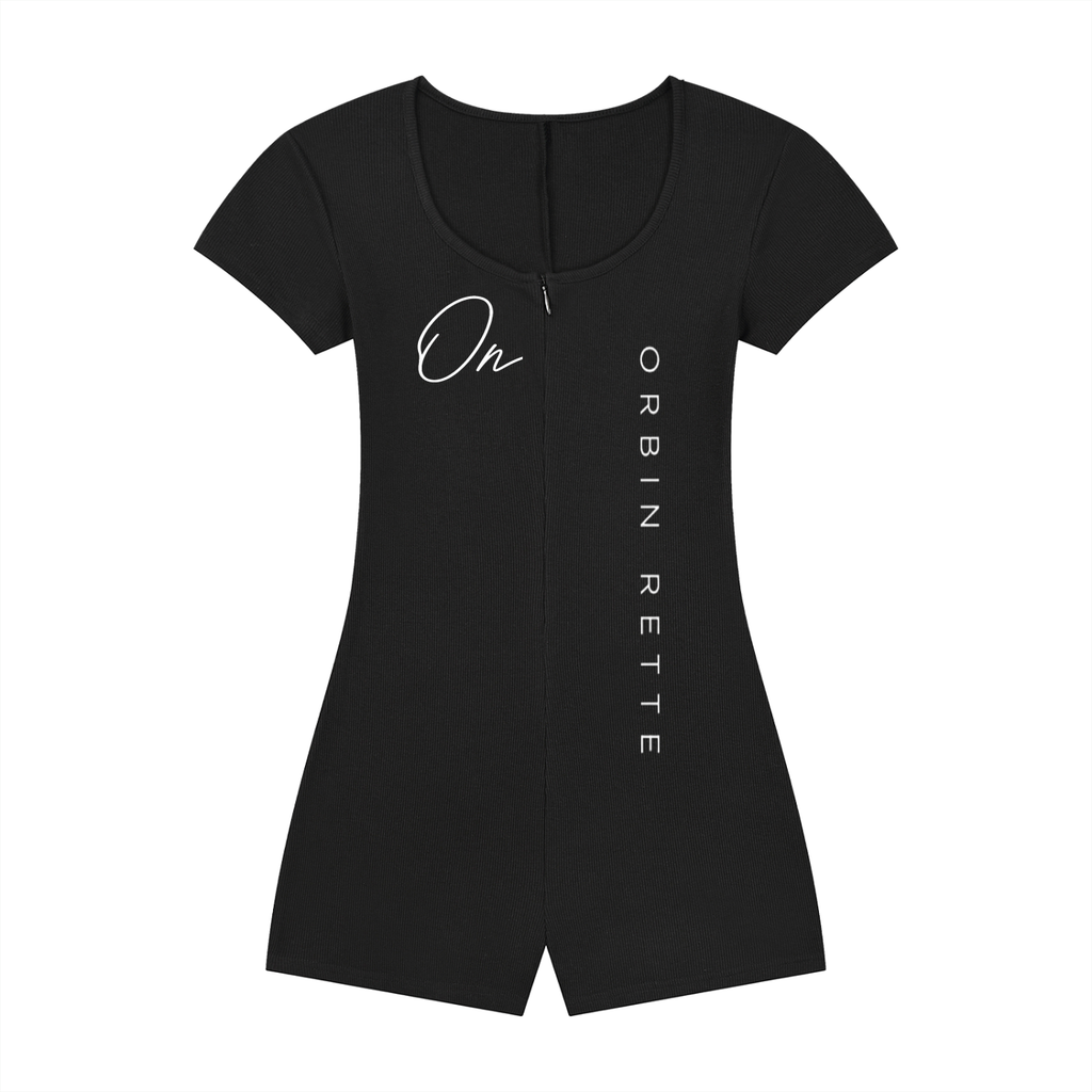 Dual-Function Cape Tie-Waist Romper