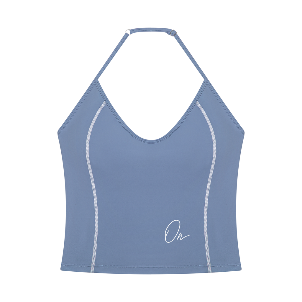 Halter Neck Yoga Tank Top